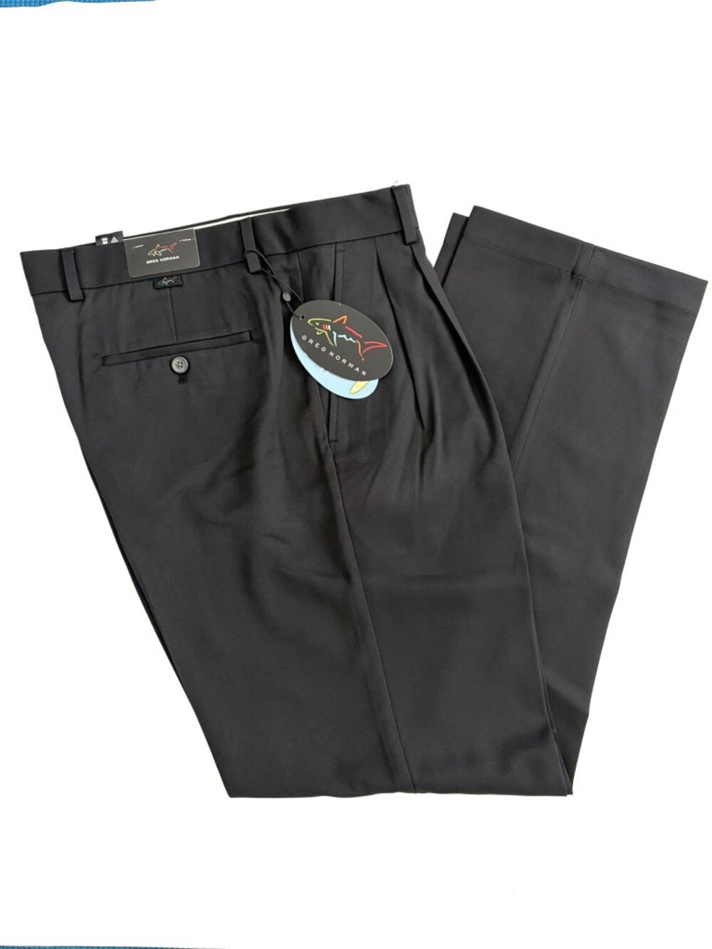 Greg Norman Black Golf Classic Pro-Fit Pants - 35/32